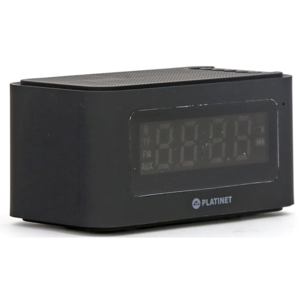 Platinet wireless speaker + alarm clock Bluetooth 5W PMGC5B