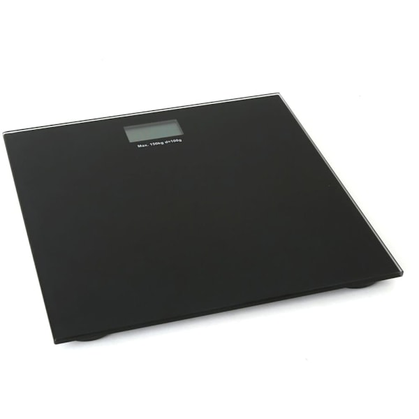 Omega bathroom scale OBSB, black