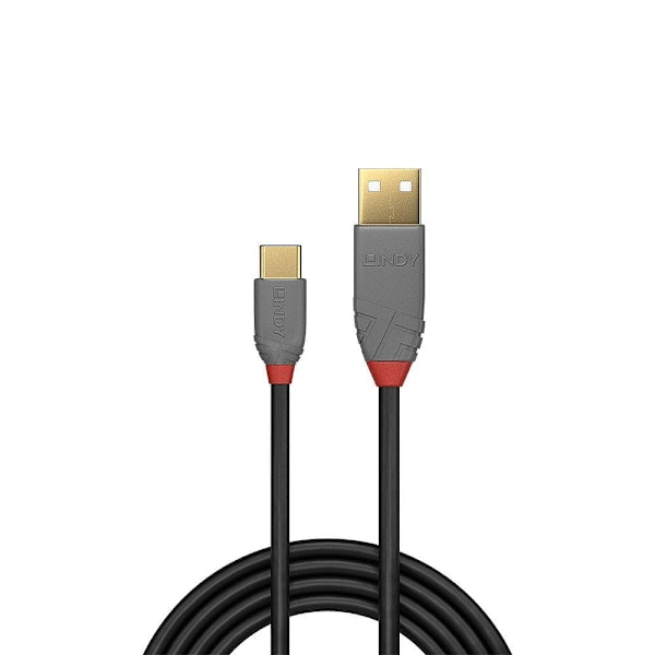 CABLE USB2 C-A 2M/ANTHRA 36887 LINDY