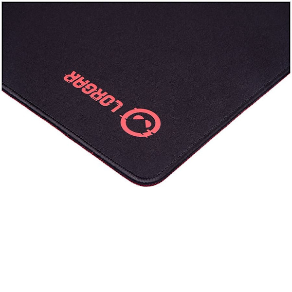 Lorgar Main 323, Gaming mouse pad, Precise control surface, Red anti-slip rubber base, size: 360mm x 300mm x 3mm, weight 0.21kg