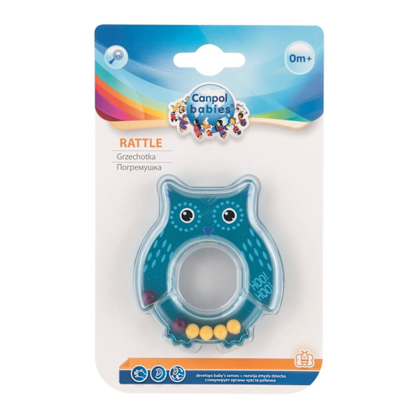 CANPOL BABIES rattle Owl 2/187 blue