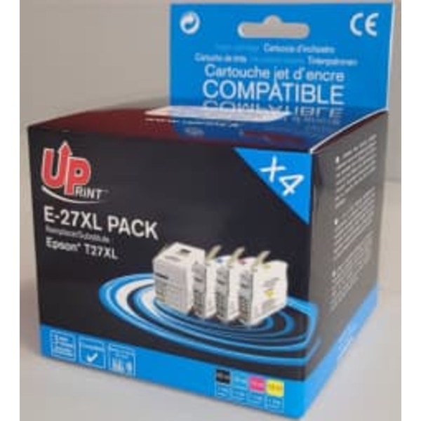 UPrint Epson E-27XL Pack BK (25ml) + C/M/Y (13ml)