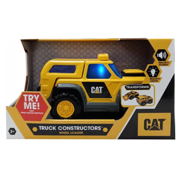 CAT transforming vehicle Truck Constructors, assortment, 83192