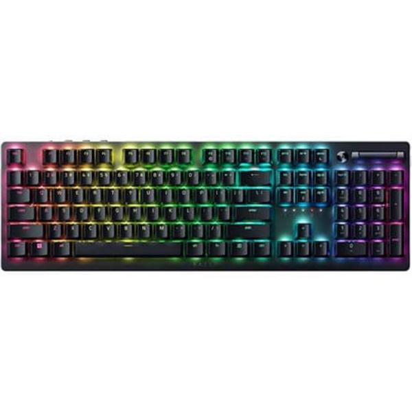 Razer Deathstalker V2 RGB LED Light Gaming Keyboard Svart