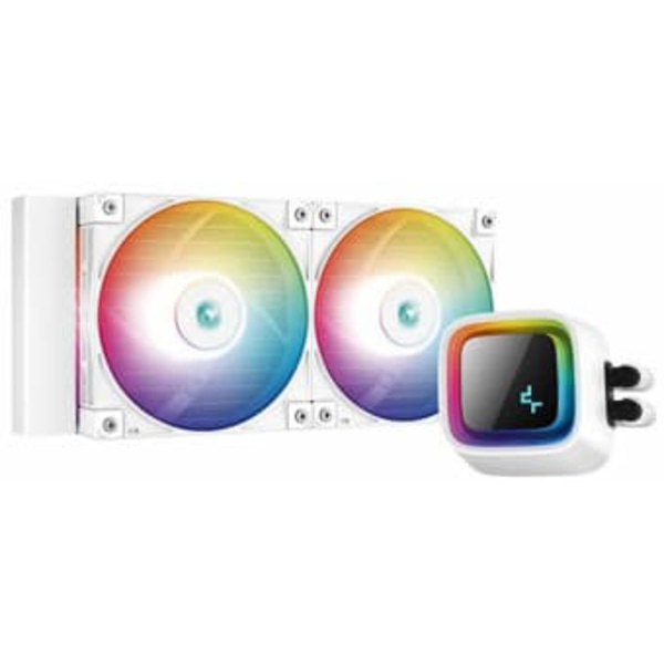 Deepcool | LS520 A-RGB | CPU Liquid Cooler | White | Intel, AMD