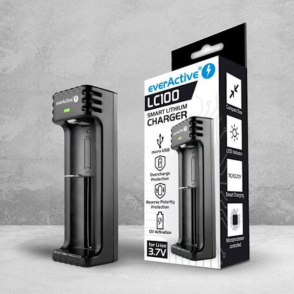 Ładowarka akumulatorowa LC-100 do akumulatorów cylindrycznych Li-ion
