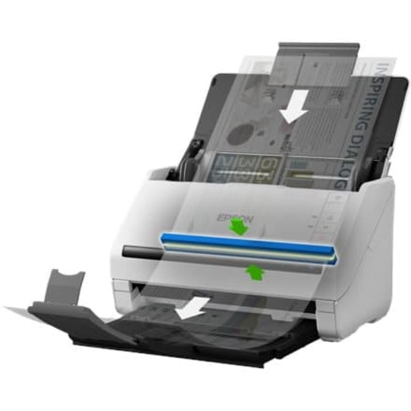 EPSON DS-530II A4 SCANNER "B11B261401" (timbru verde 4 lei)