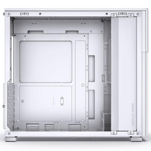 Jonsbo D41 Screen ATX Case, Tempered Glass - white