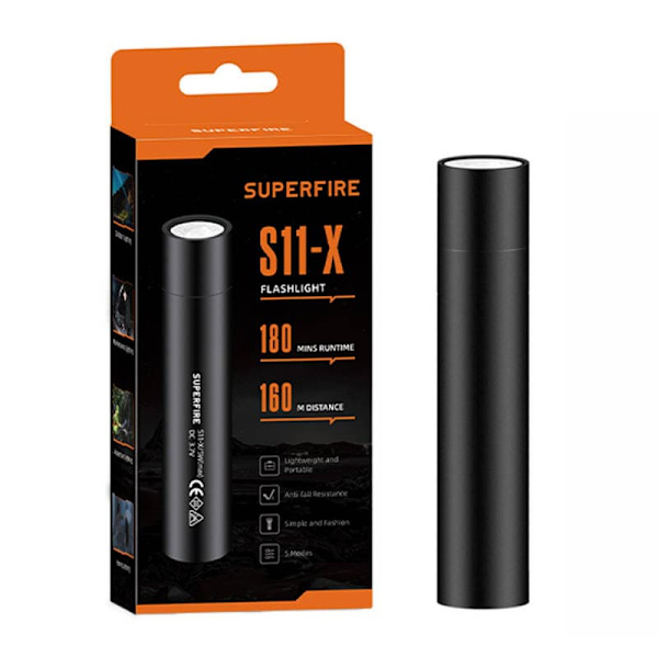 Supfire S11-X Mini Flashlight 700 lm / USB