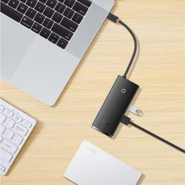 Baseus Hub Type-C / 2x USB 3.0 / PD Type-C / HDMI 1.4 / SD / TF