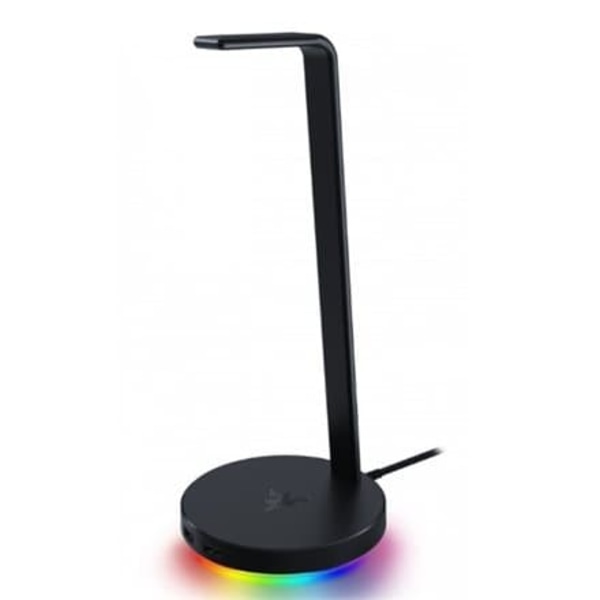 Razer Base Station V2 Chroma, Black, 2 x USB 3.1 ports, 1 x 3.5mm combo port with built-in DAC, 7.1 surround sound, Razer Chroma™ RGB, Aluminum constr