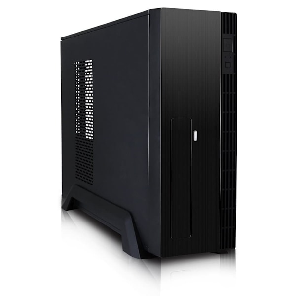 CARCASE Chieftec, "Uni" mini tower Black, M-ATX desktop, Slimline, sursa 450W, "UE-02B-450BFX"