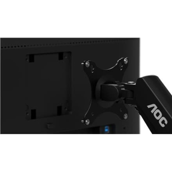 AOC MONITOR ARM, SINGLE, 13-27"", MAX 9 KG, VESA 100x100 or 75x75 | 5years musta