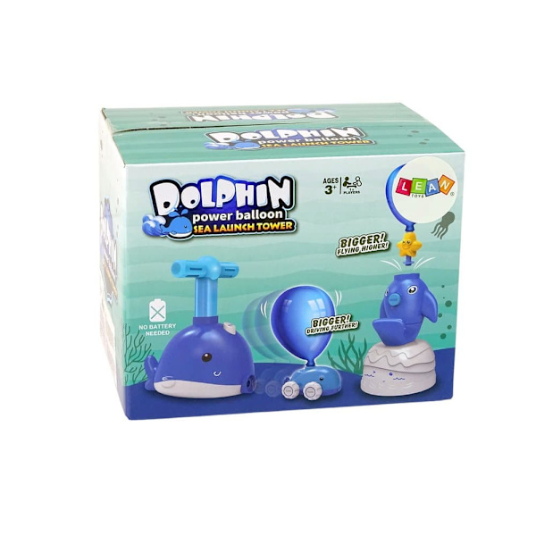Balloon Dolphin Launcher Aerodynamic Car