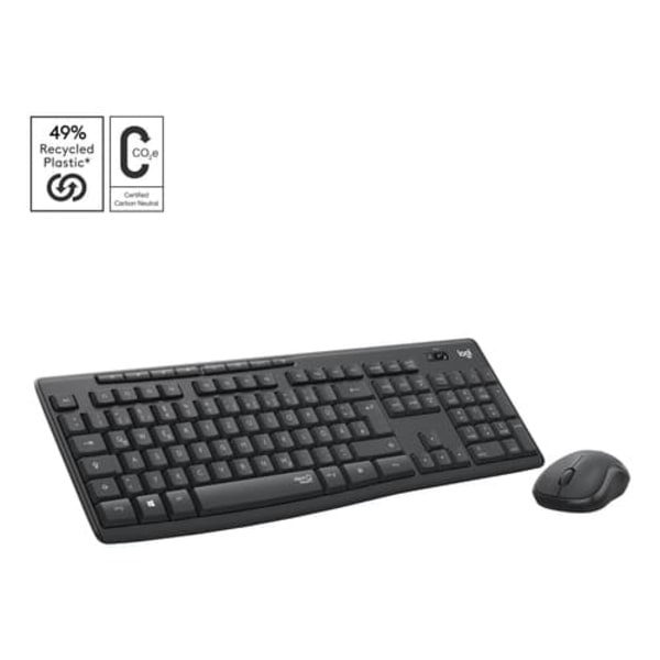 MK295 SILENT WIRELESS COMBO Grafit