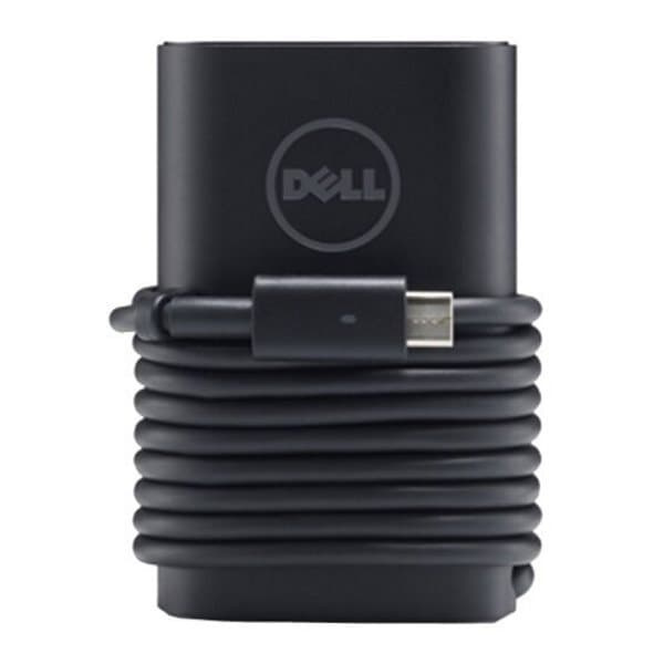 Dell | AC Adapter with Power Cord | USB-C | 100 W Sort