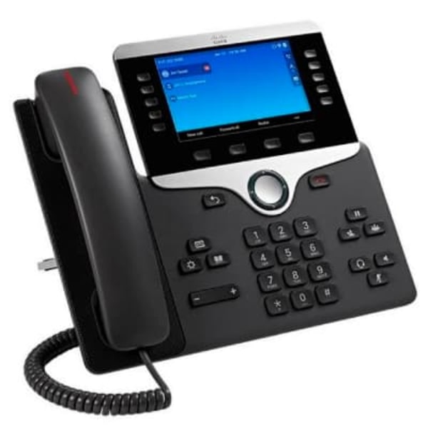 Cisco IP Phone 8841 Sort, Sølv