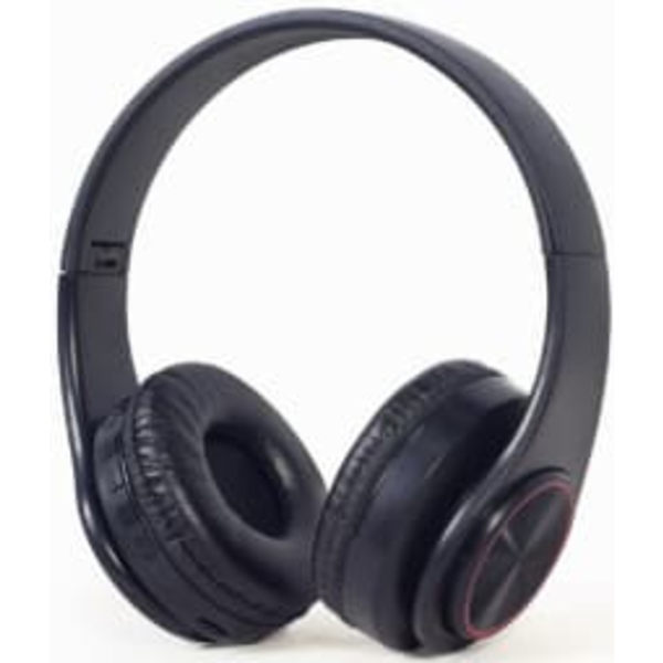 Gembird BHP-LED-01 headphones/headset Wired & Wireless Head-band Music/Everyday Micro-USB Bluetooth Black
