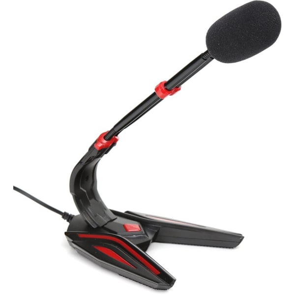 Omega microphone Varr Spider VGMD2, red