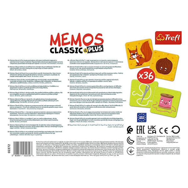 TREFL Memo Classic Plus Logic