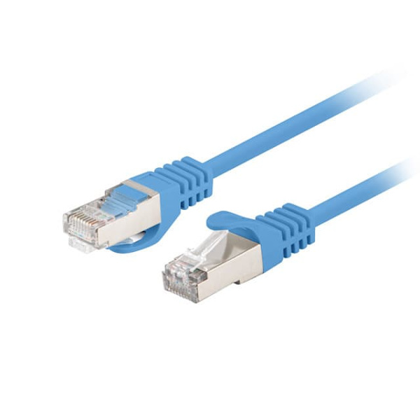 Lanberg PCF6-20CC-0100-B networking cable Blue 1 m Cat6 U/UTP (UTP)
