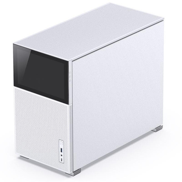 Jonsbo D31 MESH Screen Micro-ATX Case, Tempered Glass - white