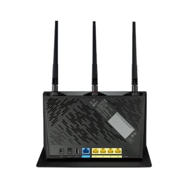 Wireless Router|ASUS|Wireless Router|2600 Mbps|Wi-Fi 5|USB 2.0|1 WAN|4x10/100/1000M|Number of antennas 4|4G-AC86U