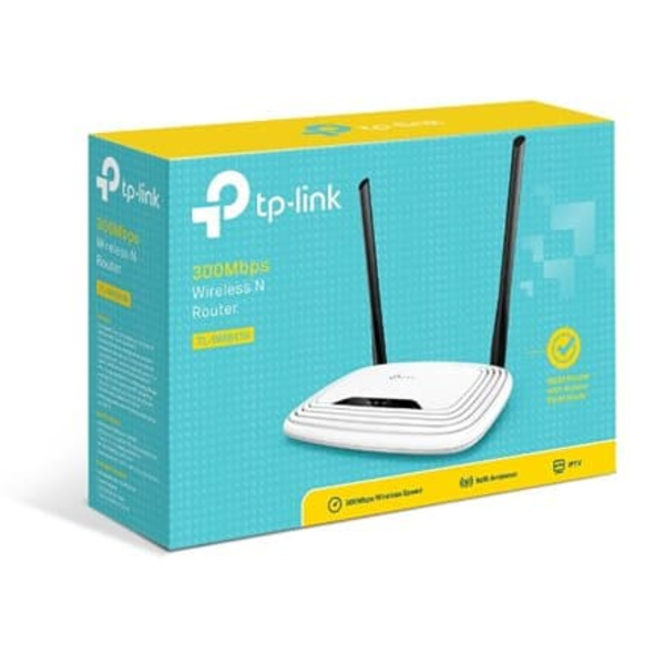 TP-Link TL-WR841N wireless router Fast Ethernet Single-band (2.4 GHz) White Hvit