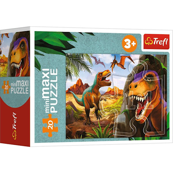TREFL mini maxi puzzle Dinosaurs 20 pcs