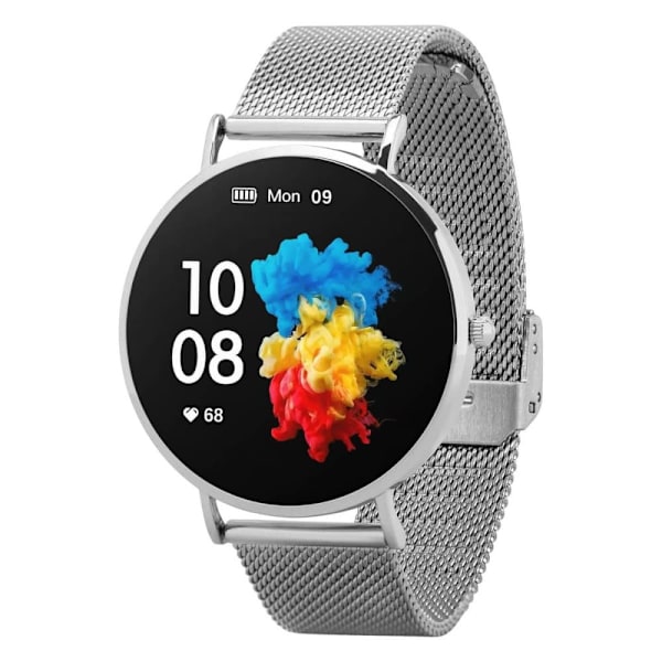 Garett Smartwatch Verona Silver Steel AMOLED / Bluetooth / IP67 / GPS / SMS