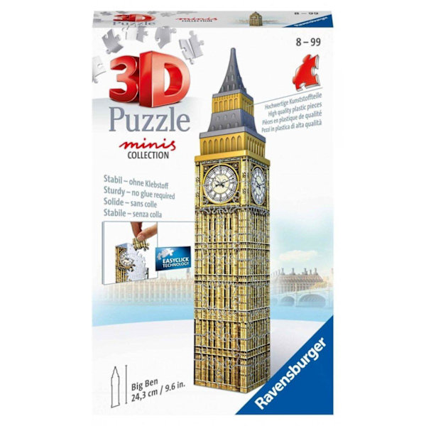 Puzzle 54 elementy 3D Mini Budynki Big Ben