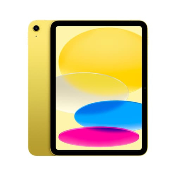 Apple iPad 10th Gen 10.9in Wi-Fi 64GB - Yellow Keltainen