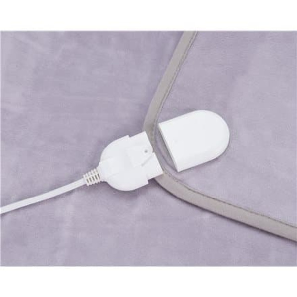 Adler AD 7426 electric blanket Electric bed warmer 60 W Grey Fleece,Polyester