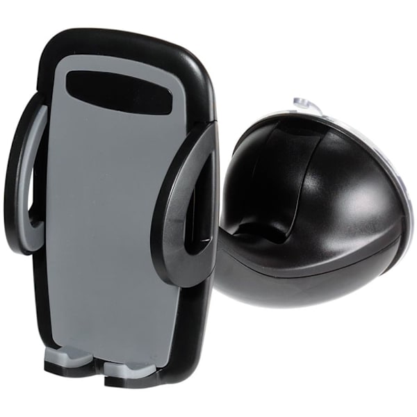 Vivanco car phone mount Short Assistant (61633) Sort, Grå