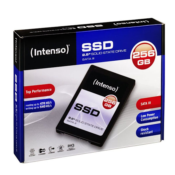Intenso Top 2.5" 256 GB Serial ATA III MLC