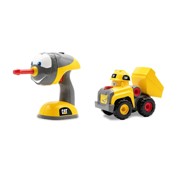 CAT vehicle with lights and sounds Junior Crew, assortment, 83196