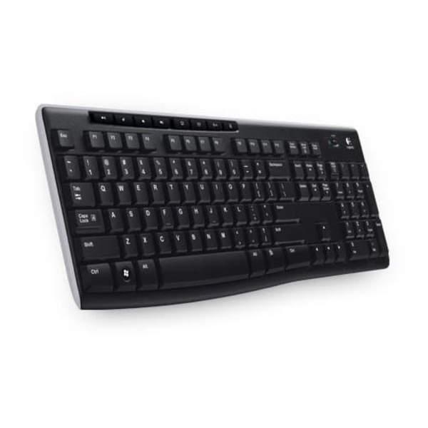 Logitech keyboard and mouse set MK270 Wireless Combo - black Sort