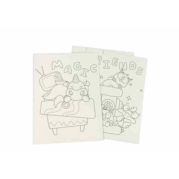 Scratch Coloring Book For Kids Animals