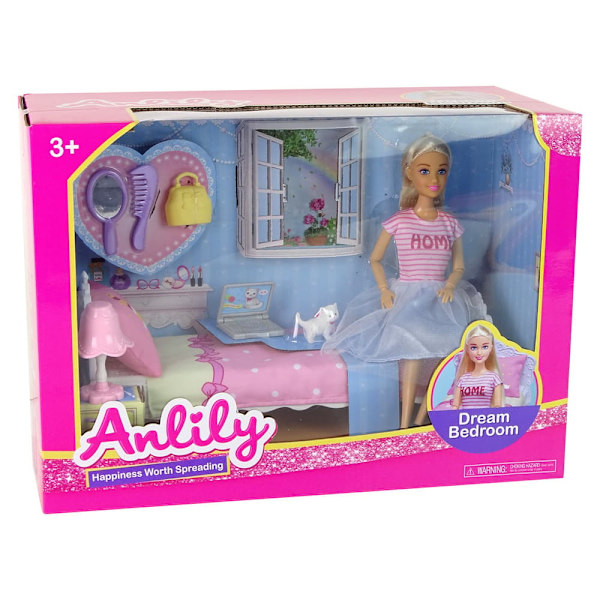 Anlily doll in the Bedroom Accessories Furniture for Kids