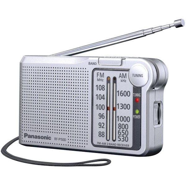 Panasonic RF-P150DEG Portable Analog Silver