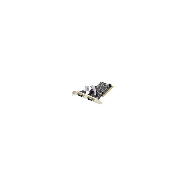 DIGITUS serial adapter DS-33003 - PCI - RS-232 Svart