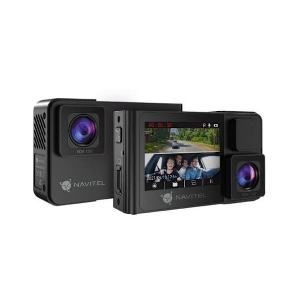Navitel | Car Video Recorder | RS2 DUO | 1920 x 1080 pixels | Maps included