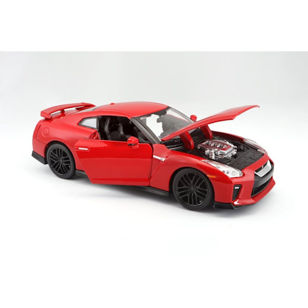 BBURAGO 1:24 car model Nissan GT-R, 18-21082 RD