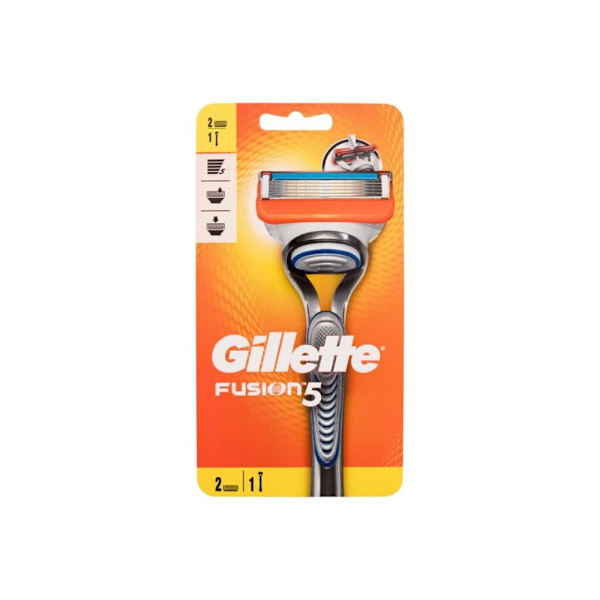 Gillette Fusion 5 Razor + Two Blades (man)