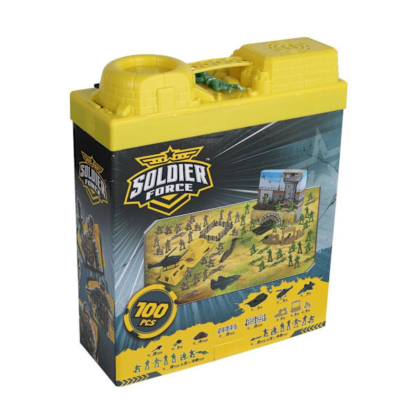 CHAP MEI playset Soldier Force Bucket, 100 pcs., 545032