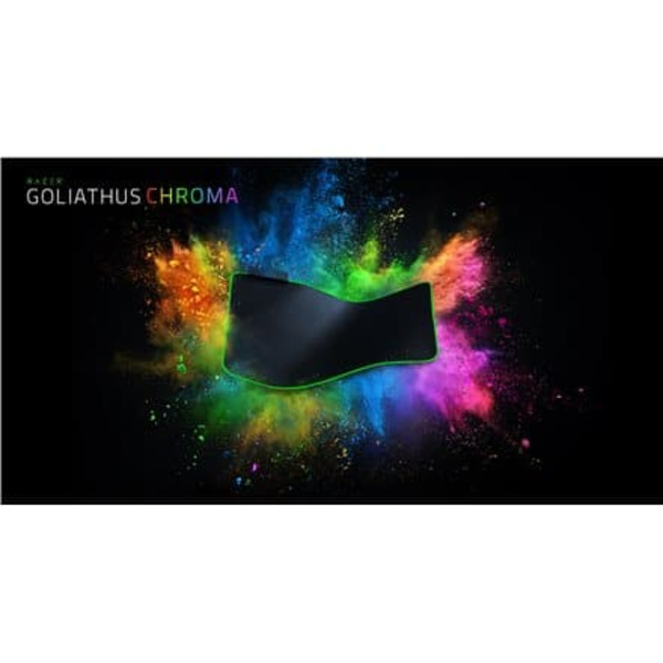 Goliathus Chroma, Powered by Razer Chroma, Balanced for speed and control playstyles, Optimized surface for all mice and sensors, Inter-device color s