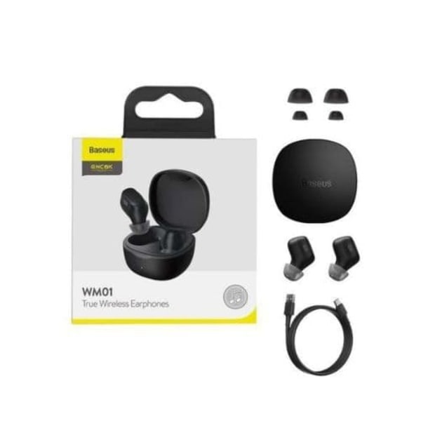 Casti Baseus Encok BT 5.0, negru