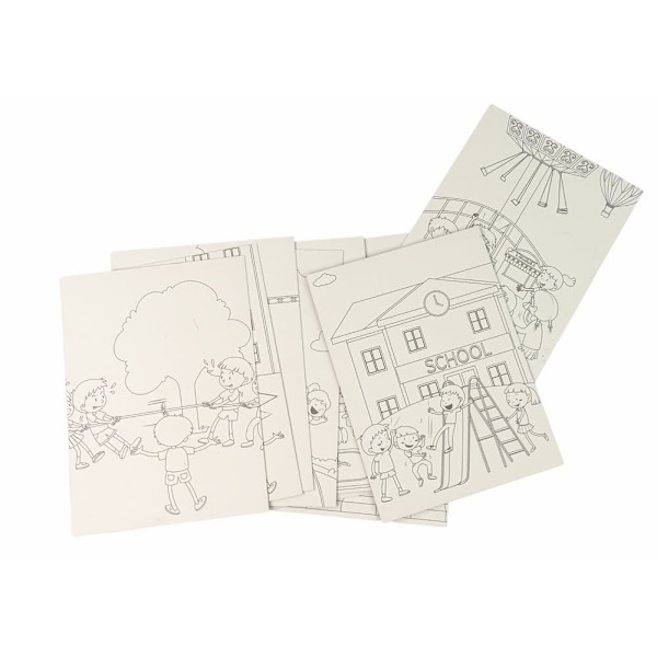 Scratch Coloring Book For Children School