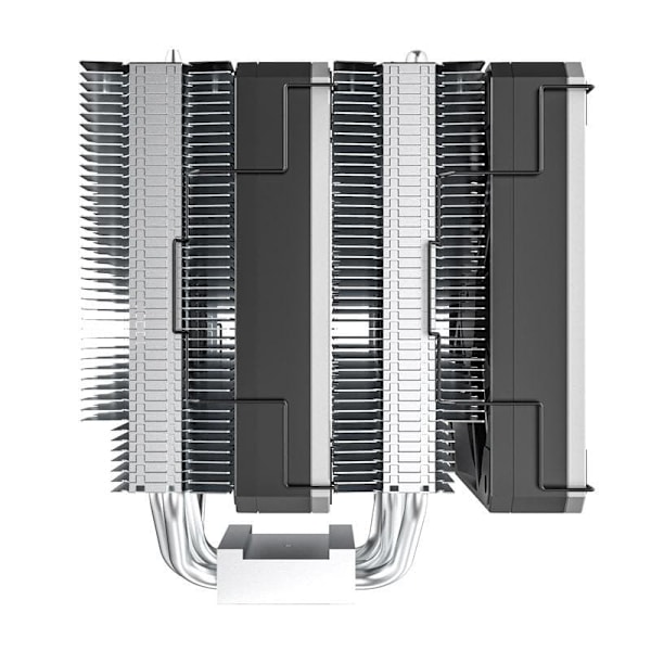 Montech METAL DT24 BASE computer cooling system Processor Air cooler 12 cm Black 2 pc(s)