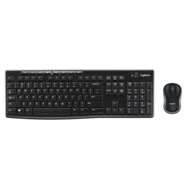 Logitech MK270 Wireless Keyborad and Mouse Combo Nordic layout musta
